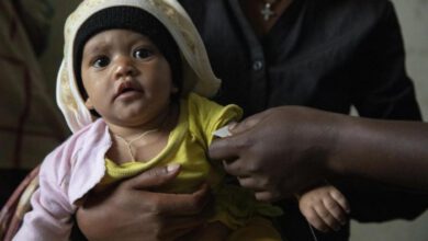 Photo of Children requiring treatment for acute malnutrition in Tigray